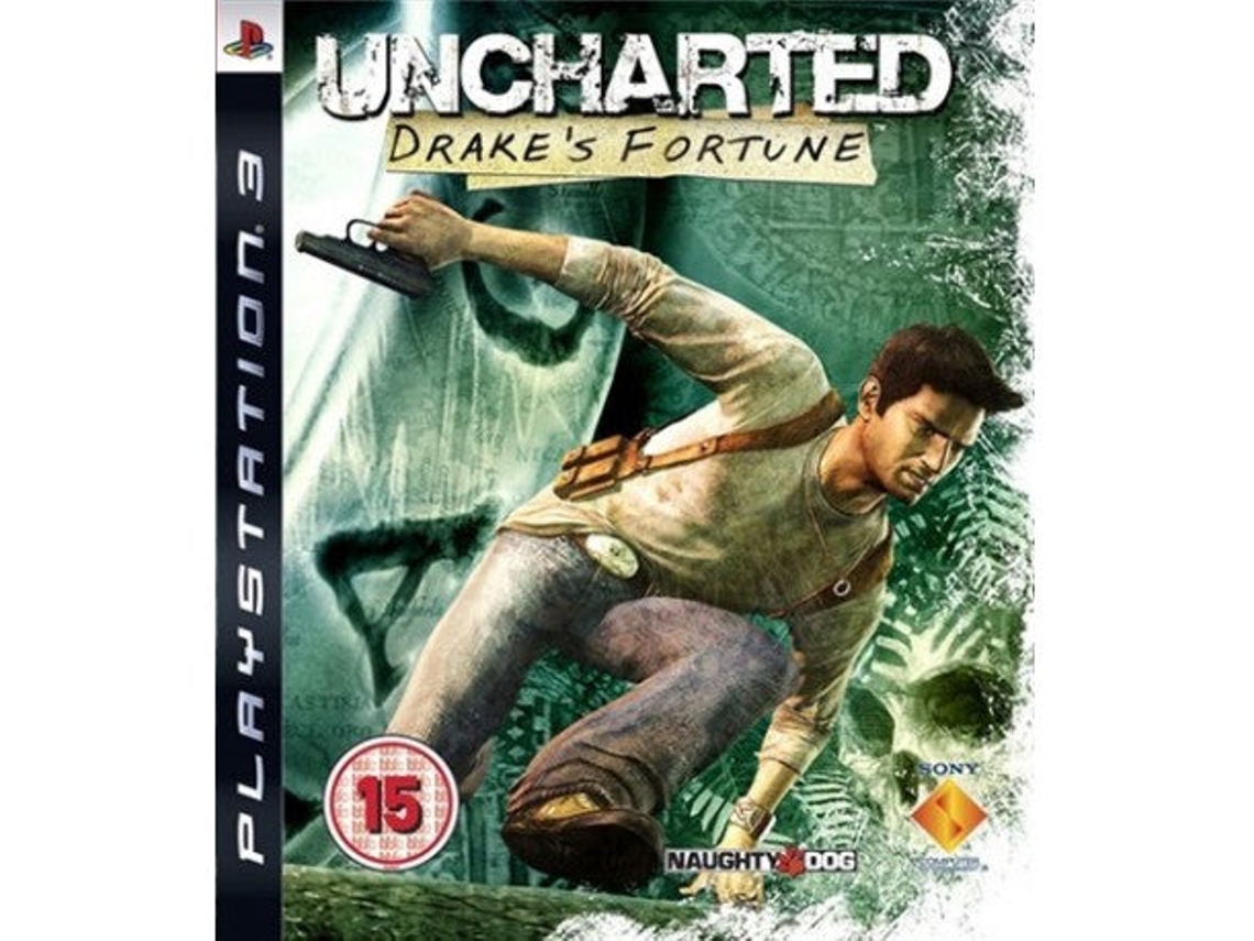 Uncharted para PS3 - Drake's Fortune (segunda classe / nota A)