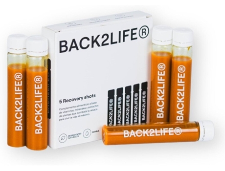 Recovery Anti Ressaca 5x25 ml BACK2LIFE
