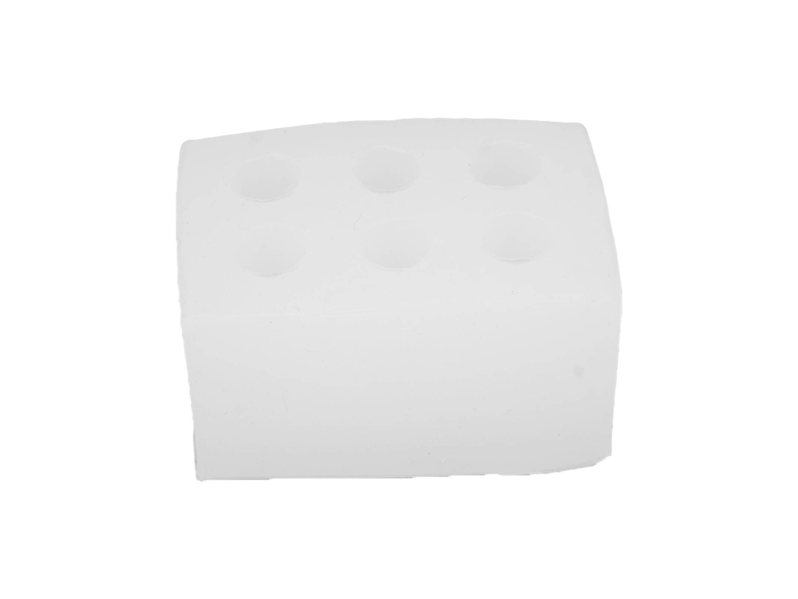 Molde De Velas De Coluna Em Silicone 3d Reutilizável Para Casa Com 6 Cavidades Diy
