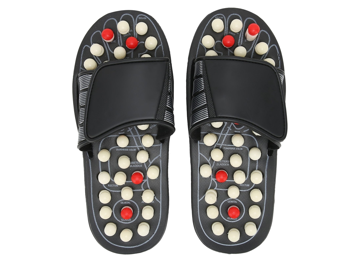 Chinelos de Massagem, Reflexologia, Acupressão, Caminhada, Tamanho 40-41 | S/MARCA