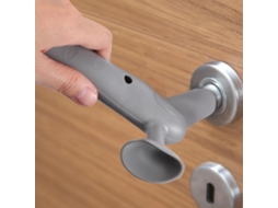 Jojofuny 4 Peças Luvas De Silicone Para Maçanetas, Protetores De Puxadores E Batentes Parede Para Casa, Quarto E