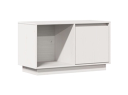 TV Móvel na Madeira por Pinho Maciça Branco MAISON EXCLUSIVE (74x35x44 cm)