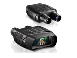 Binóculos De Óculos De Visão Noturna, Binóculos Infravermelho Digital Câmera 2.31 Tft Hd Lcd, Caça, Rastreamento De Até 300 Metros Bestvite (preto)