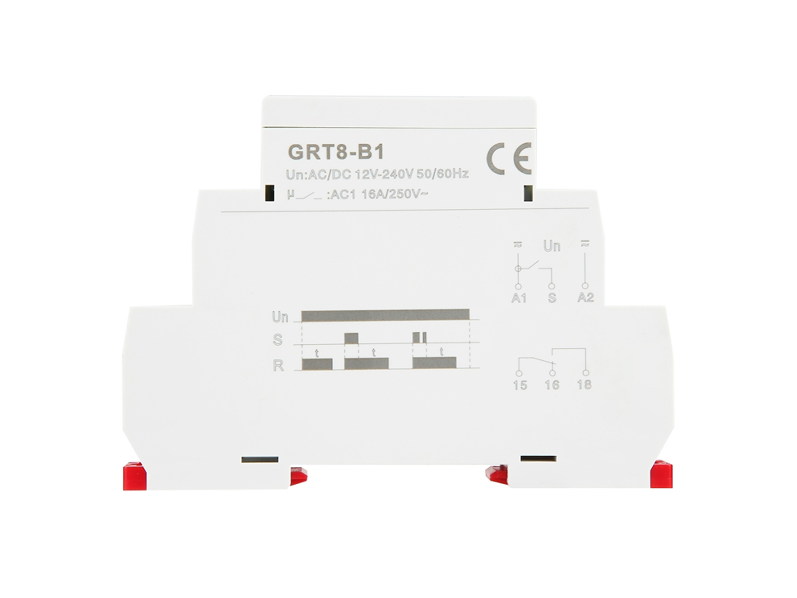 Relé de Temporização Falha Energia Mini GRT8 220v BRILVIBERA