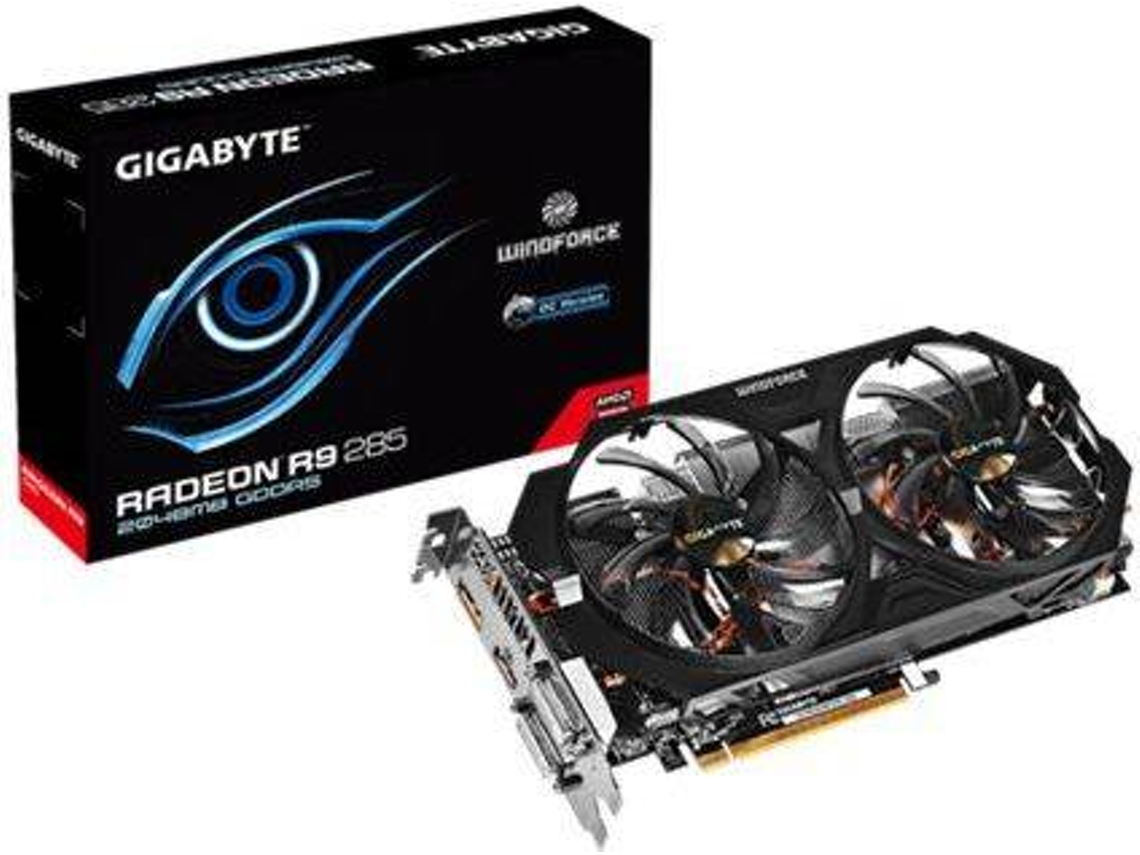 Placa Gráfica GIGABYTE R9 285 (AMD - 2 GB DDR5)