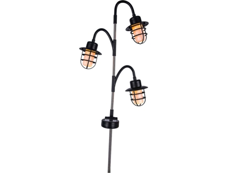 Iluminação Decorativa LUMI JARDIN (Preto - Plástico - 23x8x74)