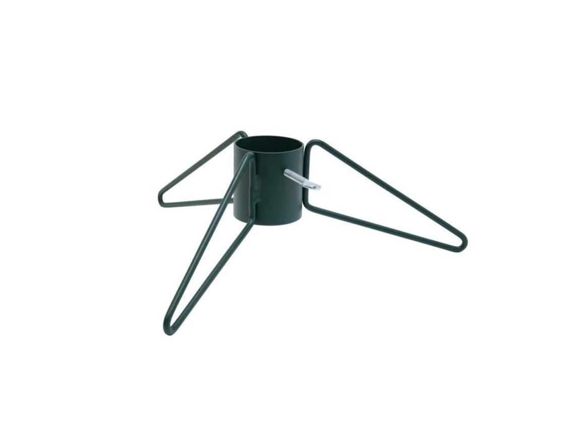 Louis Moulin Pé De Árvore 3 Pés Aço Epóxi Ø7 Cm Para Árvores ≤1,50 M - Verde, Resistente Ao Gelo E Uv