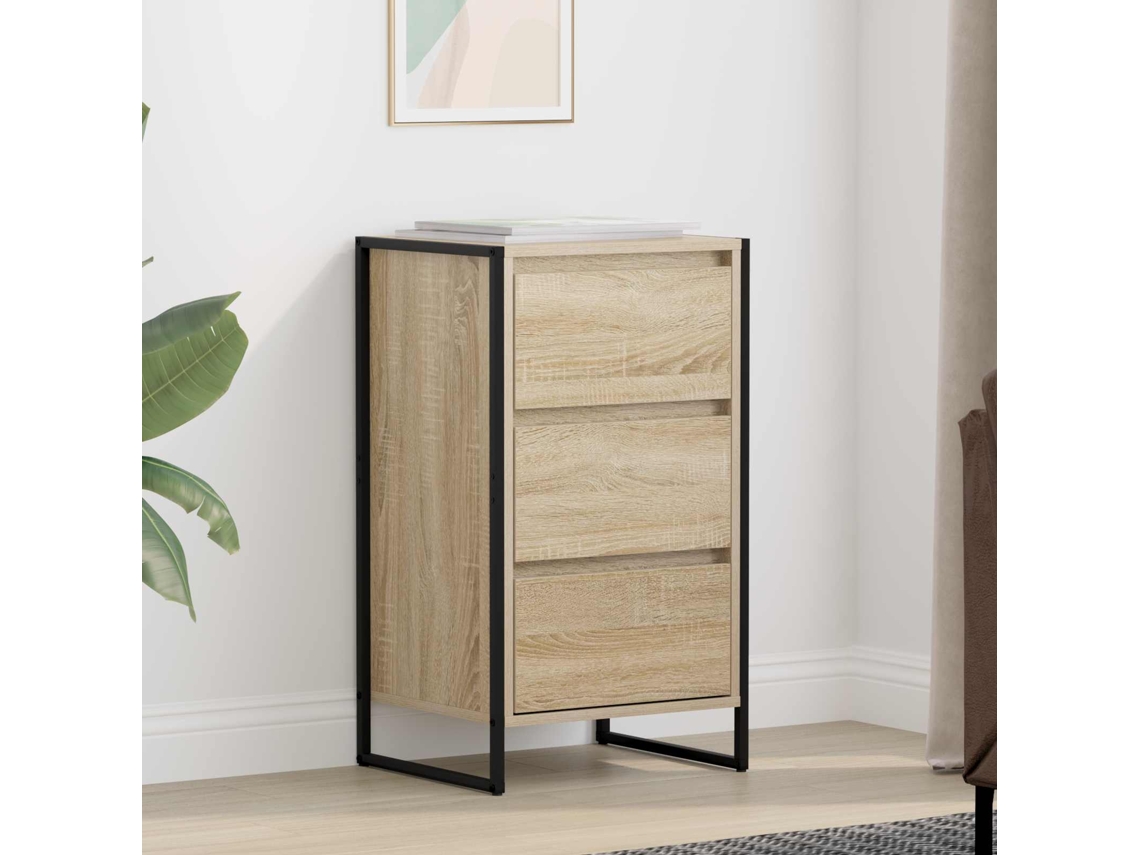 Vidaxl Buffet Sonoma 42 X 36 X 75,5 Cm Derivados De Madeira