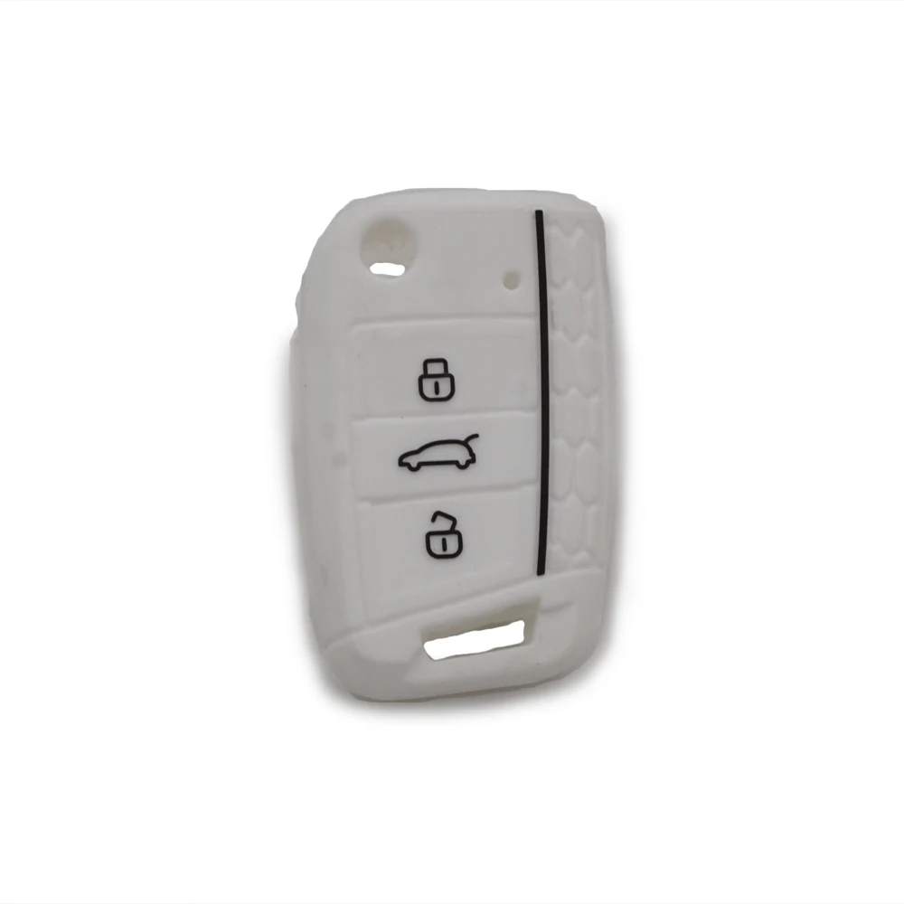 Capa de Silicone Xinyuexin para chave de carro VW AQUAFORGE