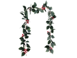 Vinha De Natal Simulada 175cm Frutas Vermelhas Mural