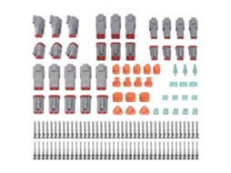 Kit Conector Impermeável Deutsch Dt Series 140 Peças Dt06 Dt04 2/3/4/6 Pinos para Automoción Y Luces Cor da Imagem