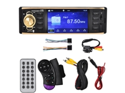 Rádio Automotivo com Controle no Volante e Câmera de Ré