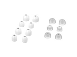 Set De 7 Pares De Almofadas Zruxe Para Auscultadores Sony Wf-1000xm3, Wf-1000xm4 (branco, Silicone)