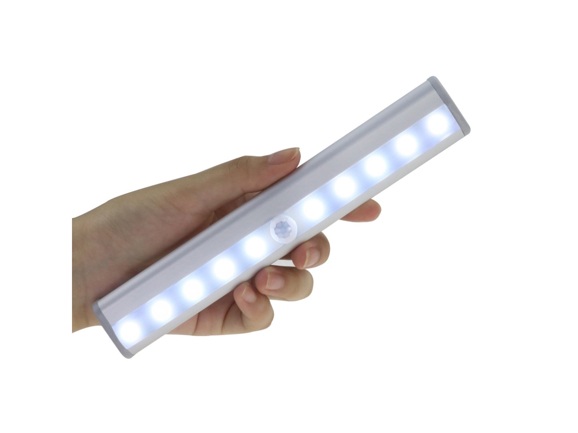 Luz Noturna Ativada por Movimento, Ajustável, para Debaixo do Armário da Cozinha Ou Escada BRILVIBERA