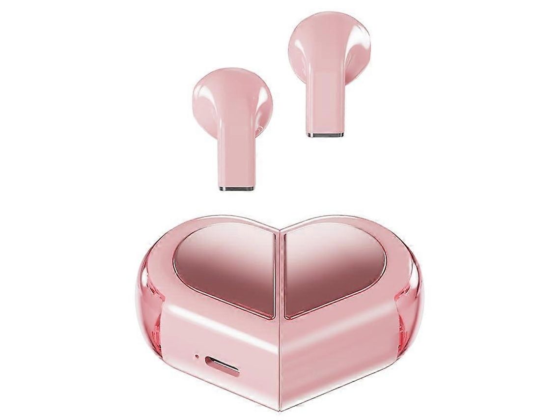 Fones De Ouvido Sem Fio Para Homens E Mulheres, Design De Coração, Bluetooth 5.3, Visor Digital, Ideal Como Presente Para Casais. Ly Ebike