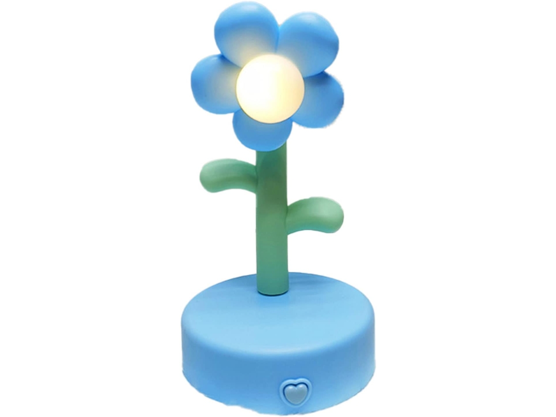 Mini Luminária De Mesa Led Tita Dong, Linda Luminária De Mesa Led Em Formato Flor, Luz Noturna Em Formato De Flor