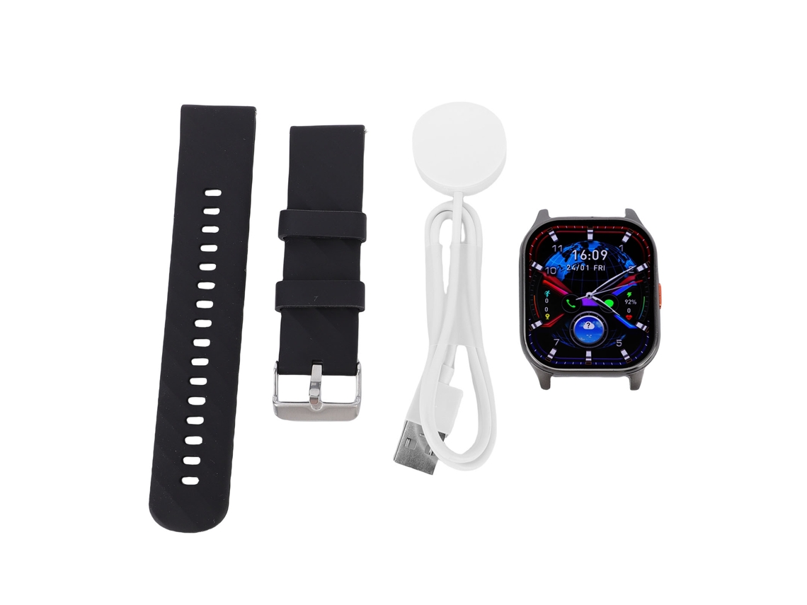 Relógio Inteligente EOOCOO Tela Amoled Hd 2,04
