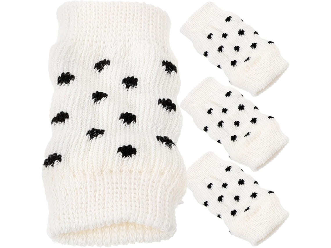 Protetores Elásticos E Patas De Cachorro, 4 Peças, Algodão