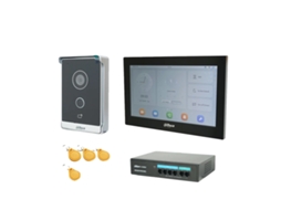 Sistema De Intercomunicação, Câmera De Alta Definição, Suporte A Poe, 1db 1 Tela 1poe
