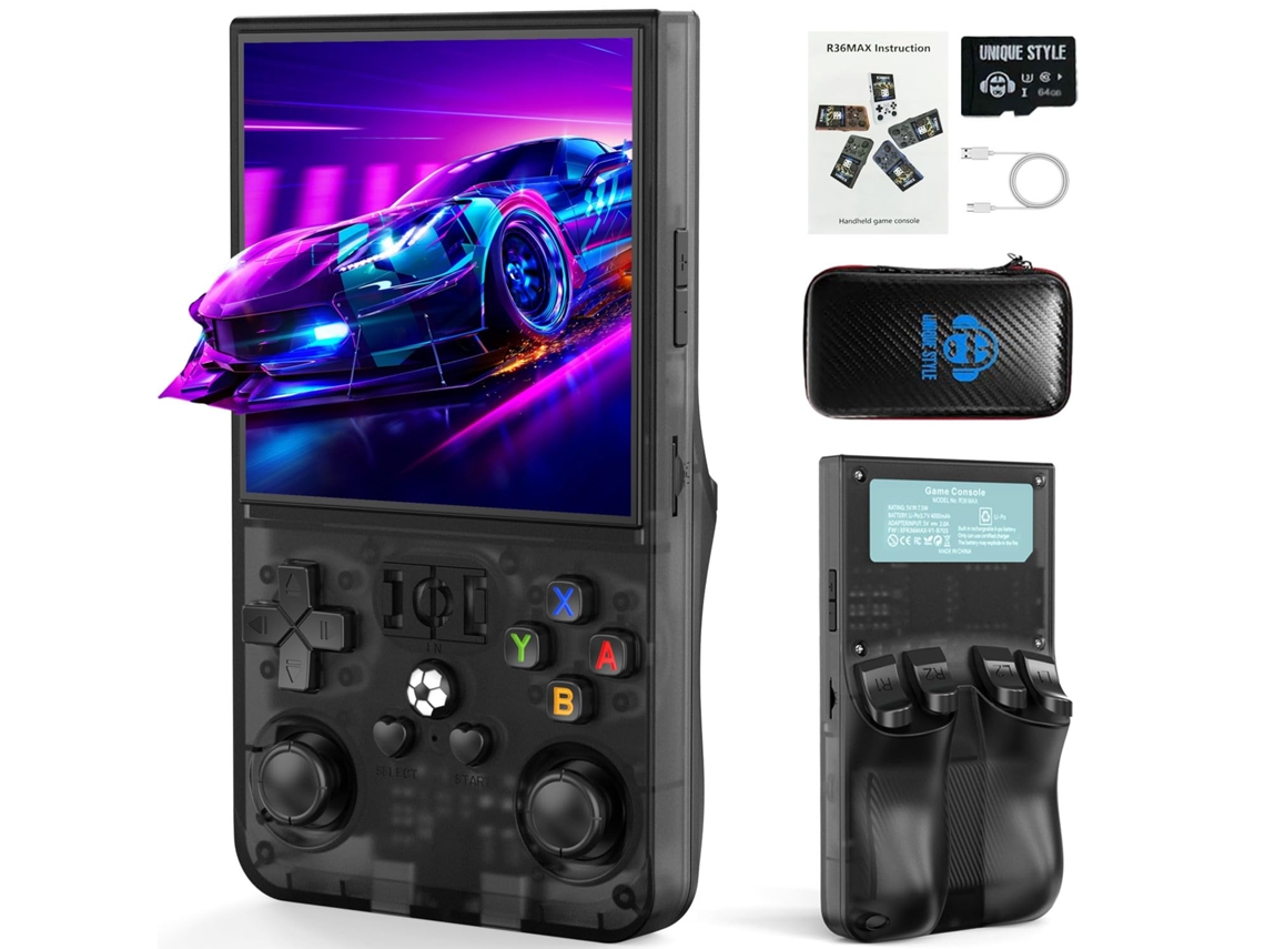 Console Portátil Retrô R36max AQUAFORGE