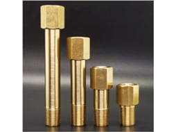 Adaptador de Conector Jardim Bsp Fêmea para Macho 1/8" 1/4" 3/8" X 35/50/75/100 Acoplamento Latão 250 Mm Água