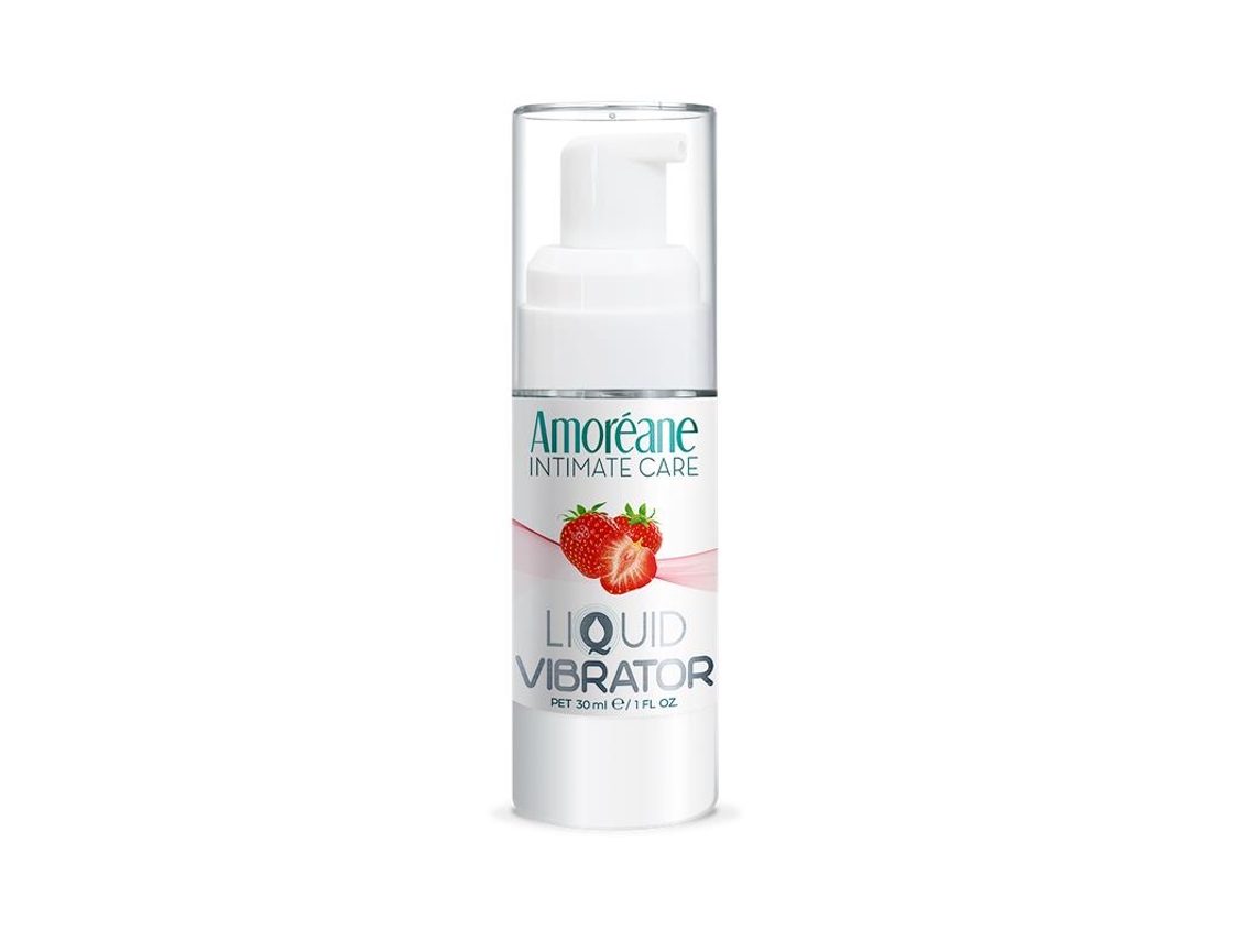 Vibrador Líquido Sabor Morango 30 Ml