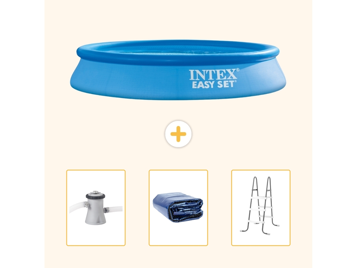 Intex Piscina Easy Set Redonda - 305x61 Cm - 4-peças Scb83