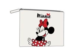 Nécessaire De Algodão Da Minnie Mouse Com Laço, 16 X 22,5 Cm 87119