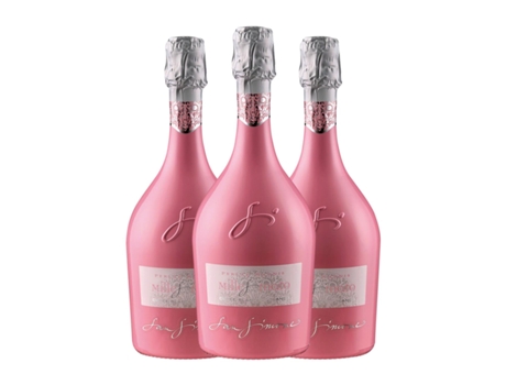 Espumante rosé GINO BRISOTTO Millesimato Cuvée Blanc de Blancs Pink Brut (0.75 L - 3 Unidades)
