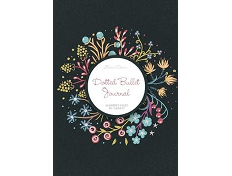 Livro Dotted Bullet Journal Medium A5 583X827 Spring Wreath de Blank Classic (Inglês)