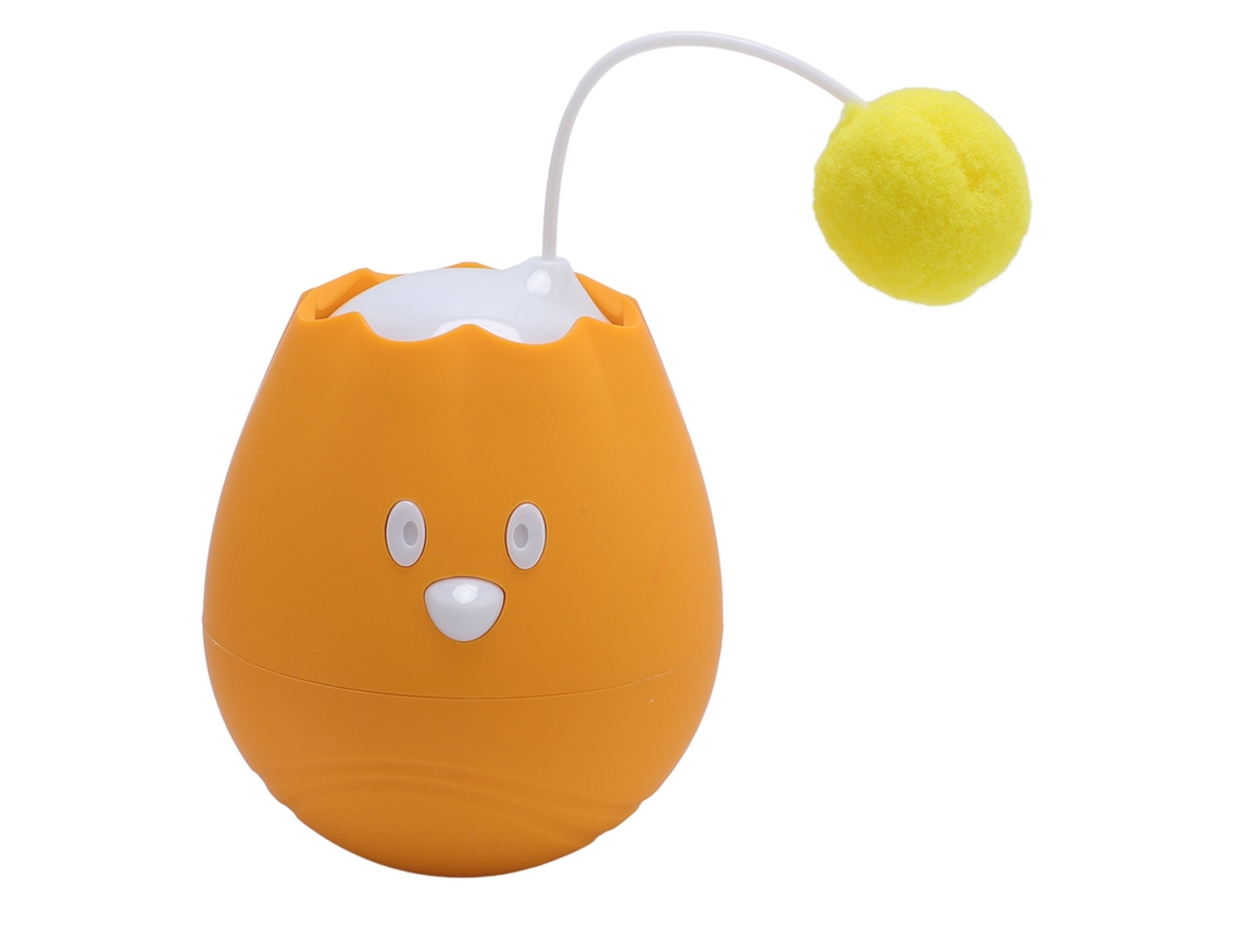 Brinquedo Eletrônico De Gato Com Bola Giratória Automática