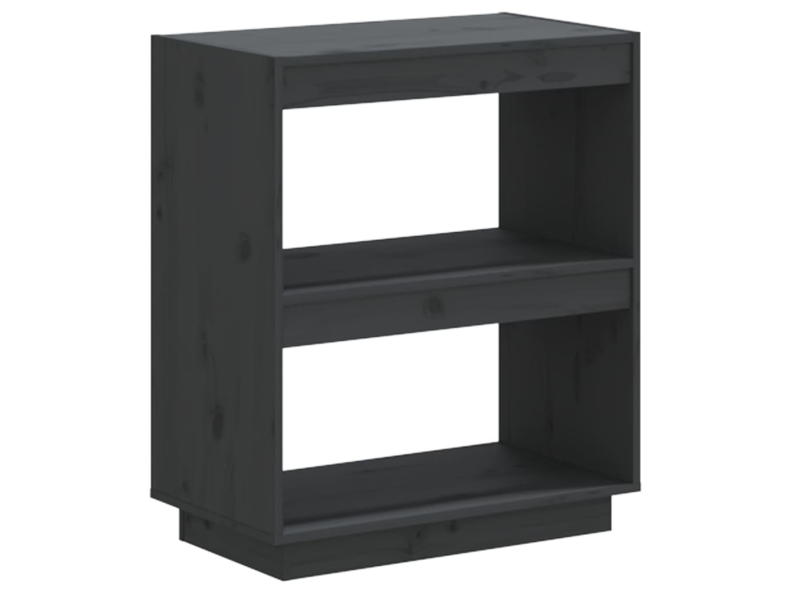 Book Cabinet, Book Cabinets Vidaxl Cinzeto Madeira De Pinho (n/a)