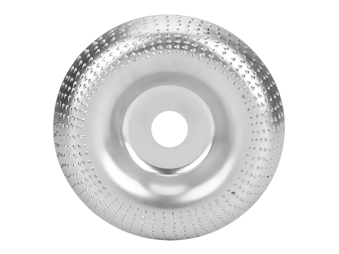 Disco de desbaste redondo de aço de alta dureza de 100 mm para esmerilhadeira angular, ideal para polimento e modelagem.