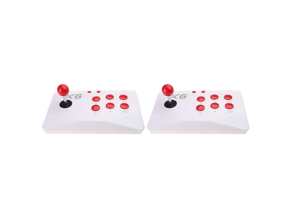 Console De Videogame Retrô Sem Fio Com 2600 Jogos, Suporta Joystick, Hdmi, Usb E Tv, Branco Ly Ebike