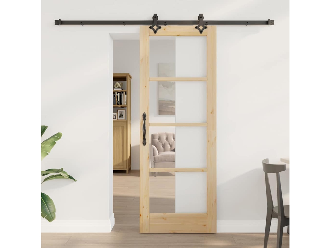 Vidaxl Porta Deslizante Natural 73,5 X 198,5 Cm