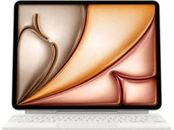 Teclado APPLE Magic Keyboard  para iPad Air 13-inch (M3 - Layout Português - Branco)