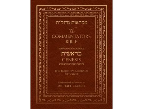 Livro the commentators' bible: genesis de edited by michael carasik (inglês)