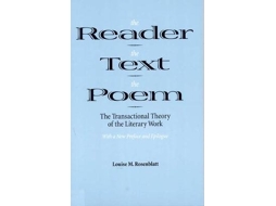 Livro the reader, the text, the poem de louise m. rosenblatt (inglês)