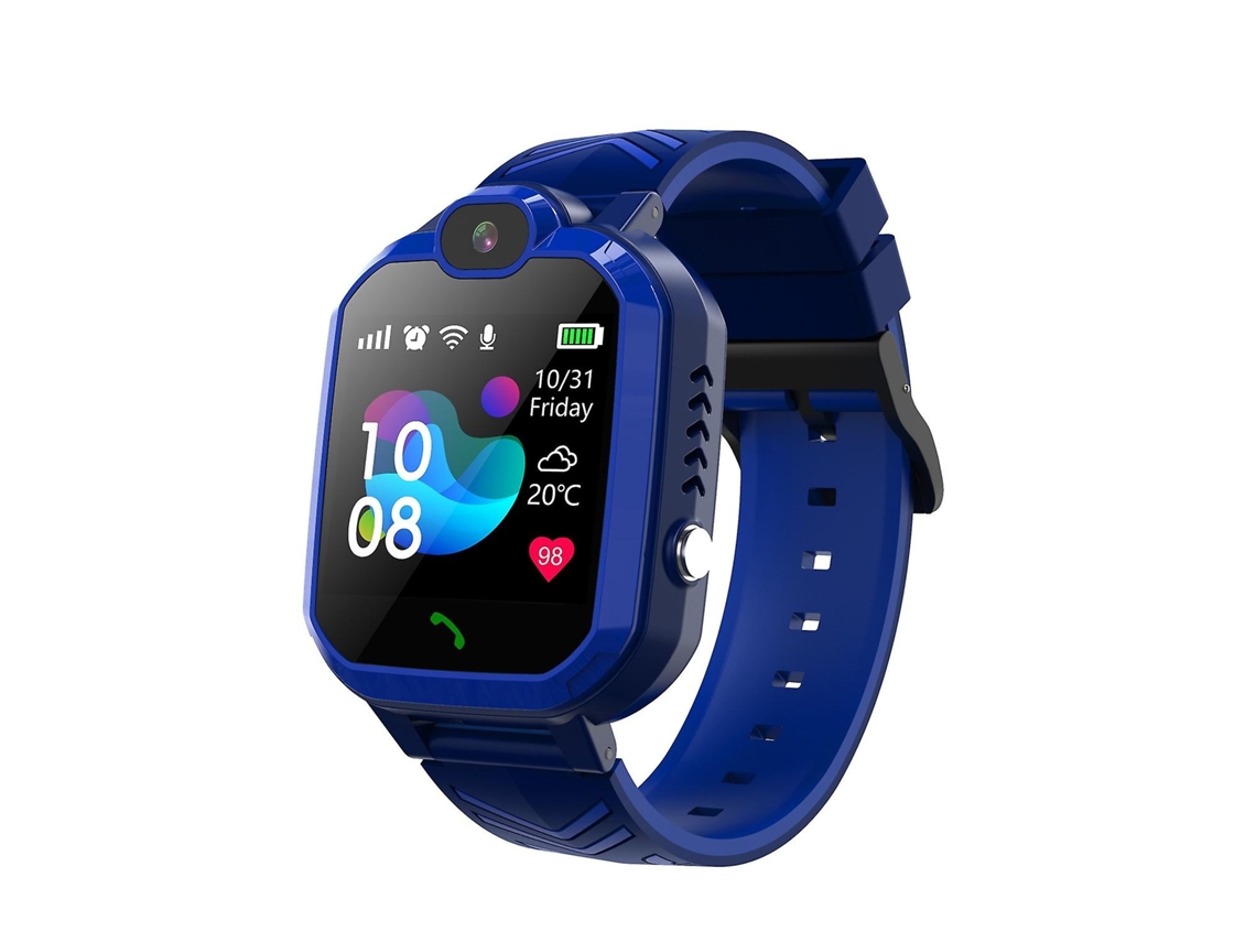 Smartwatch infantil à prova d'água com GPS, câmera, videochamada e SOS Blue Ly Ebike