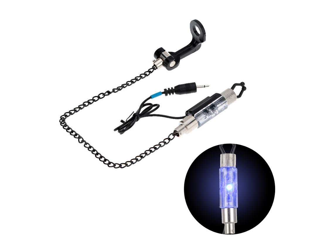 Alarme de Mordida de Pesca Ferro com Led