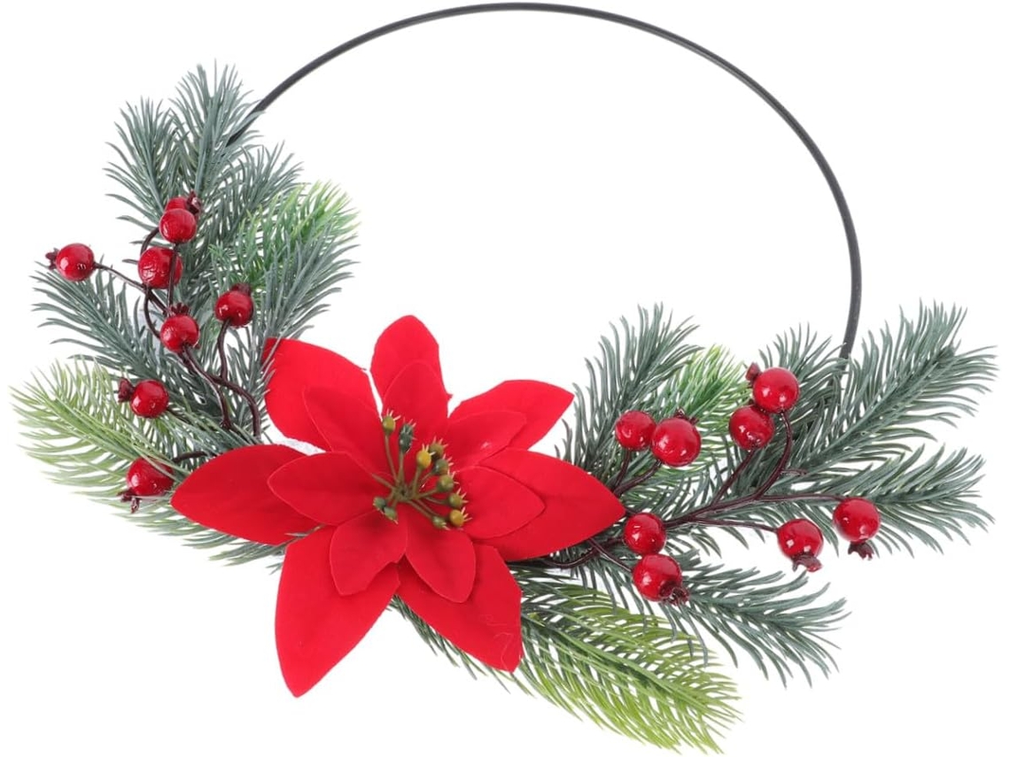 Guirlanda Decorativa De Natal, Artificial, Com Pinhas E Variante 2622