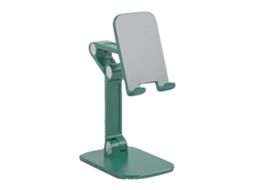 Suporte De Mesa Dobrável E Ajustável Para Celular, Verde.