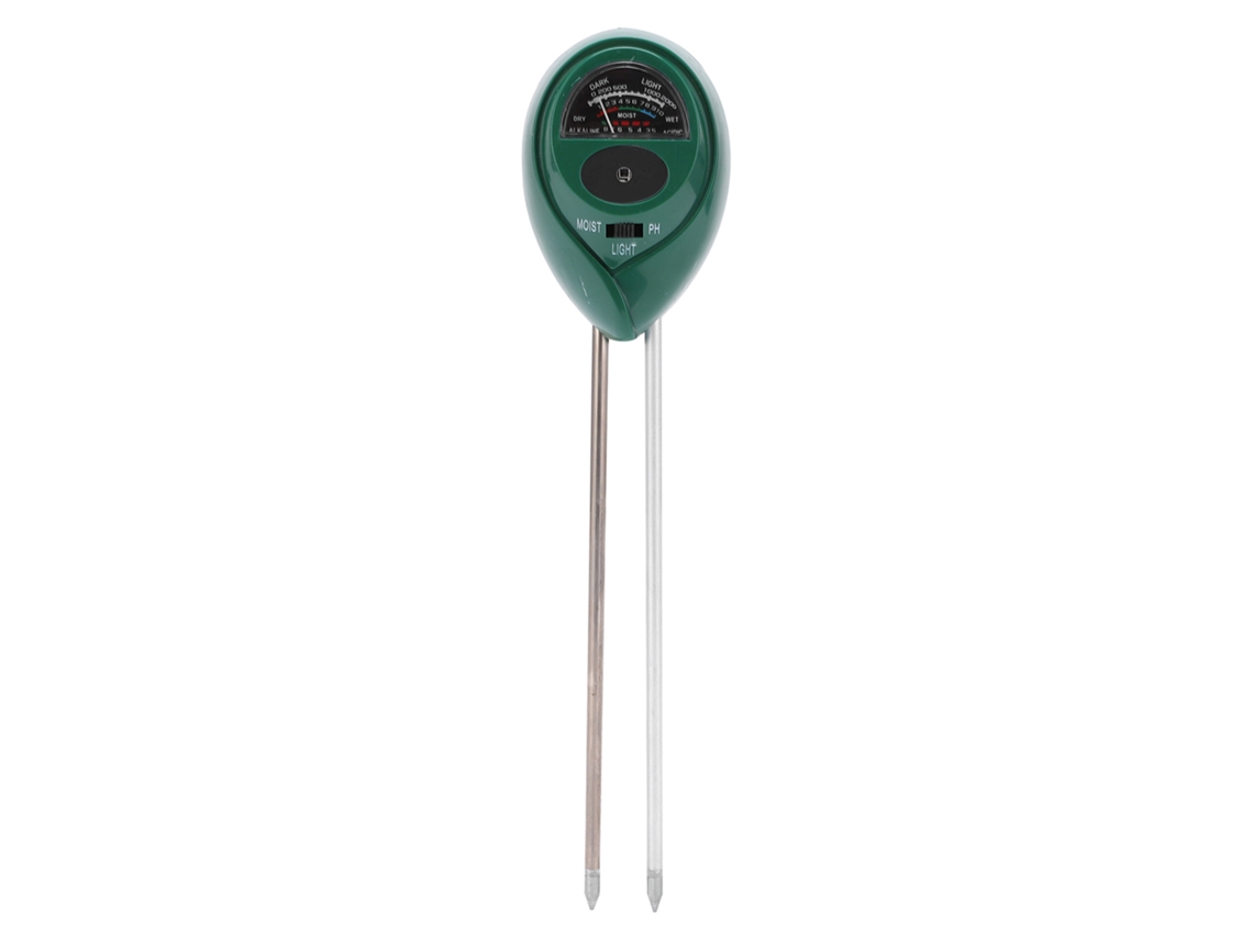 TESTER de Solo YURU 3 em 1 com medidor de umidade ph e iluminância para jardim acessório de cuidado com plantas