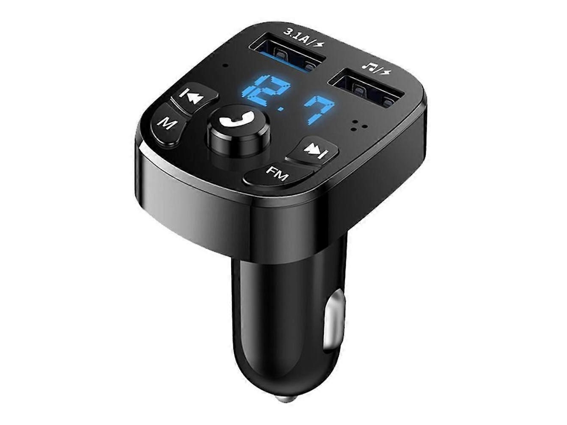 Transmissor Fm Bluetooth Veicular, Usb, Carga Rápida, Mãos-livres