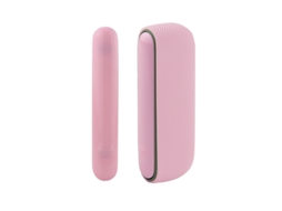 Capa Para Iqos Iluma Modelo De Abertura Lateral Adicionar Painéis Laterais 13x9.5x3cm Silicone Rosa Fwinl