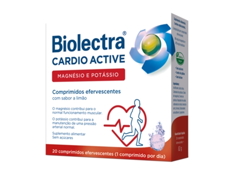 Cardio Active Magnésio E Potássio Biolectra
