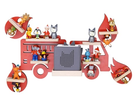 Prateleira Bombeiros Crianças Toniebox Tonies Boarti