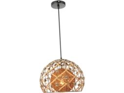 Luminária Pendente De Ferro Fácil De Instalar, Ideal Para Sala De Jantar E Quarto, Com Estilo Simples E Elegante.