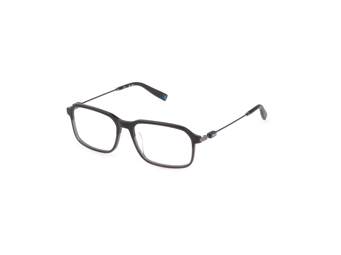 Armação de óculos de grau masculina Fila VFI449-5509BQ (cinza - metal - 145 mm - Ø 55 mm)