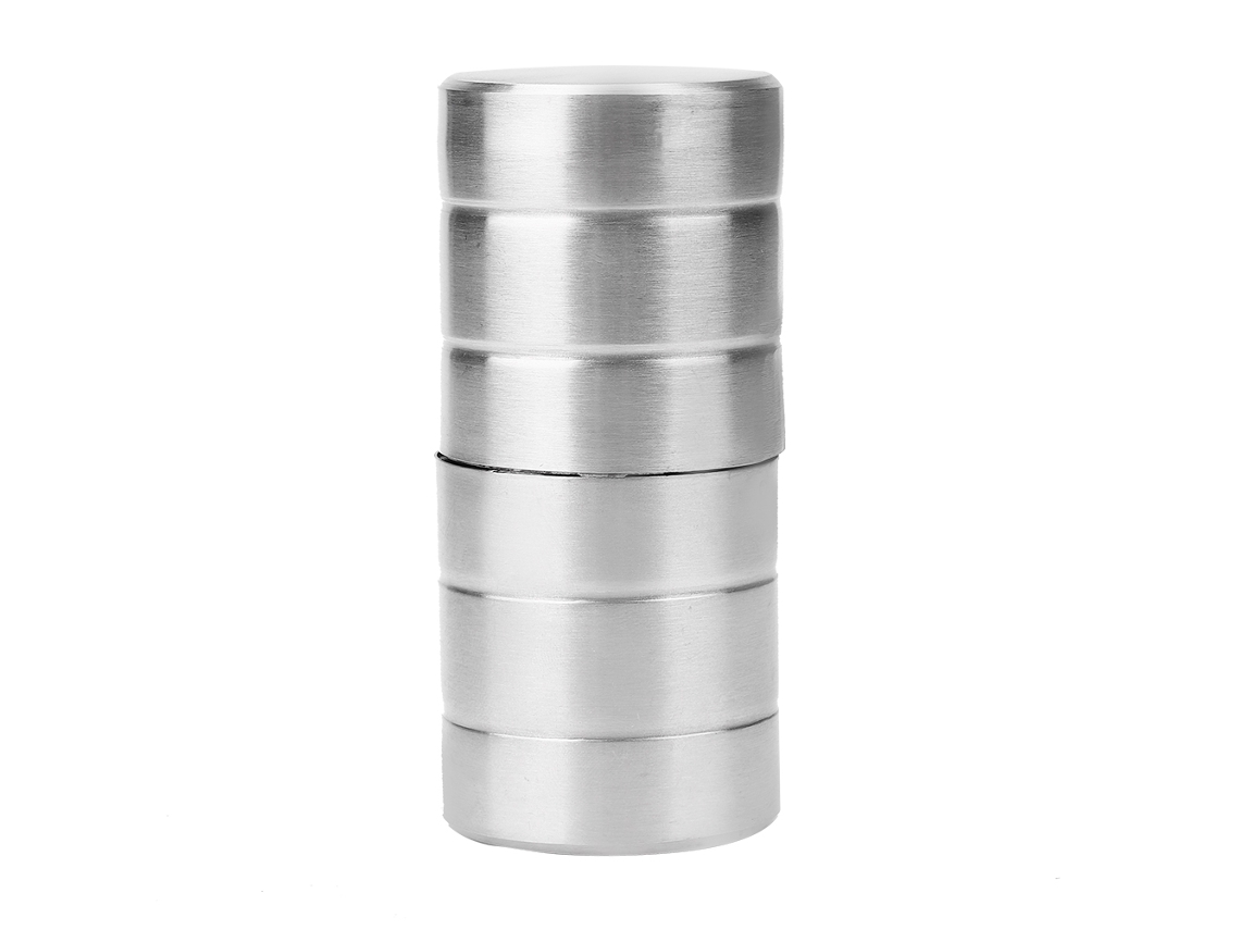 Puxador De Porta De Divisão De Banheiro Em Aço Inox Circular, Resistente Da Laxiscreed